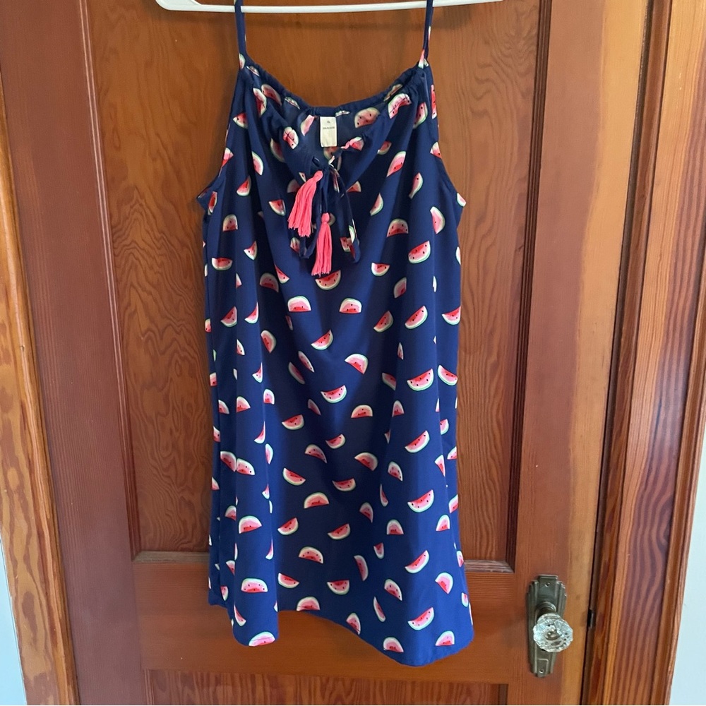 Watermelon Print Junior sizing X-Large sun dress